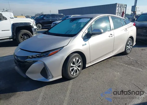 2021 Toyota Prius Prime Xle z USA, uszkodzony, nr VIN JTDKAMFPXM3194879